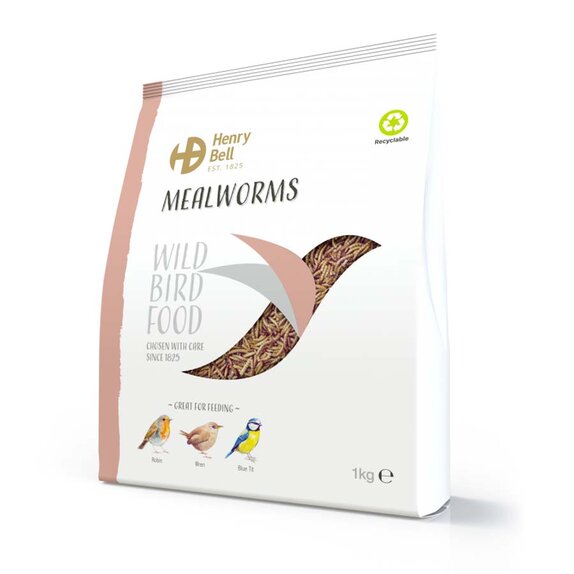Henry Bell Mealworms 1kg