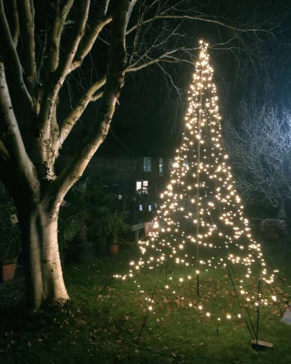 Christmas garden centre Knights Garden Centre trees lights decorations xmas