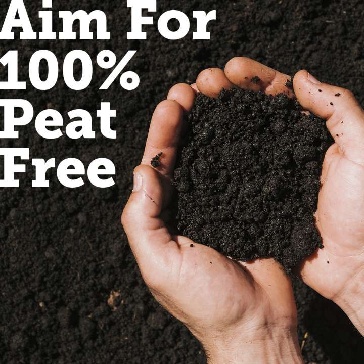 95% of our compost and soil improver range is peat-free and we are committed to offering viable alternatives