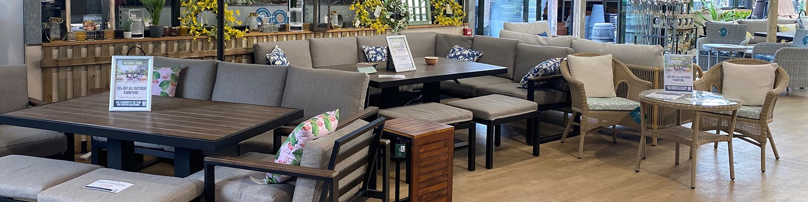 10% off all Outdoor Furniture in June