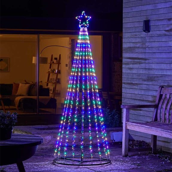 1.8m TwinkleTree - Multi Coloured - image 1