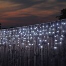 1000 LED Icicle Lights - Cool White  LV