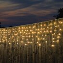 1000 LED Icicle Lights - Warm White  LV