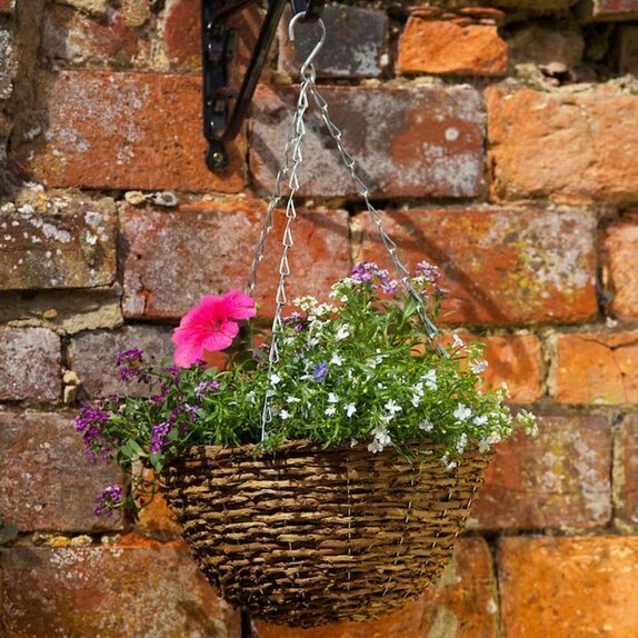 14" Country Rattan Basket - image 2