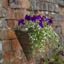 12" Country Rattan Hanging Cone - image 2