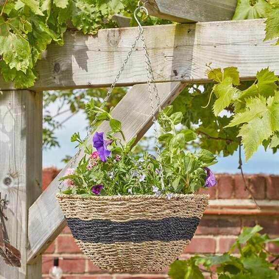 14" Kent Faux Rattan Basket