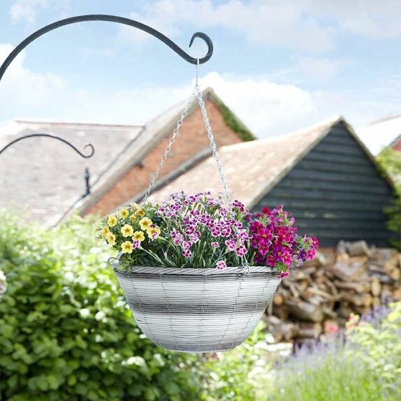 14" Wychwood Faux Rattan Basket