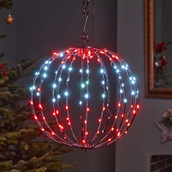 144 LED Twinkle Orb, Colour Changing 30cm, LV - image 2