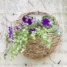 16" Hyacinth Wall Basket - image 2