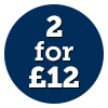 2 for £12 dark blue