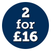 2 for £16