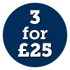 3 for 25