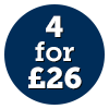4 for 26