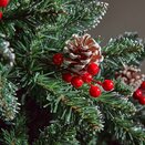 7ft InLit Frosted Pine BerryCone - image 3