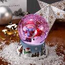 8cm In-lit Snow Spheres - image 1