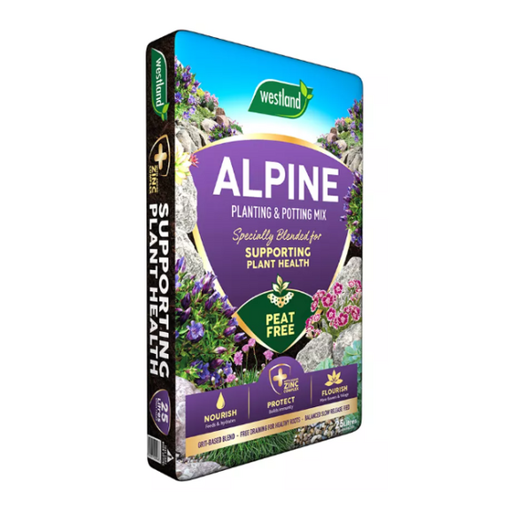 Alpine Planting & Potting Peat Free Mix 25L