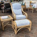 Andorra Lounging Chair (Assembled) with B Grade Fabric