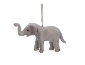 Animal Decoration Faux Fur Elephant
