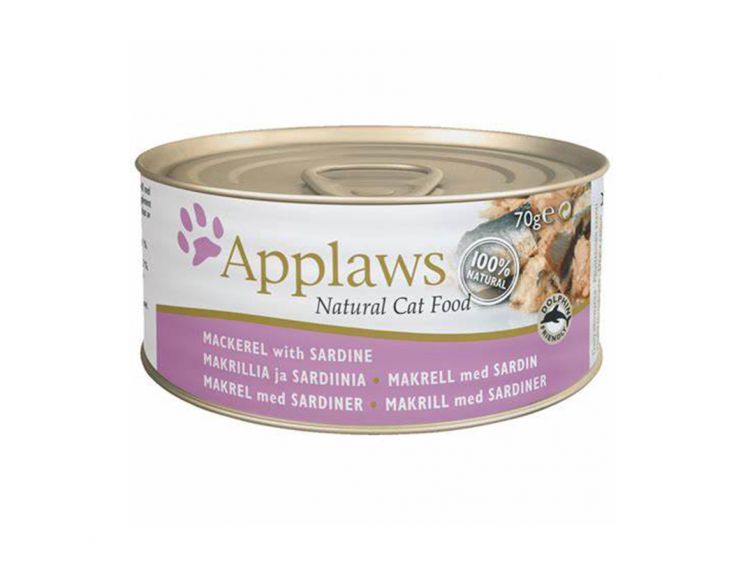 Applaws Mackerel & Sardine 70g