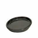 Apta Glazed Saucer - Black