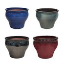 Apta Greenwich Glazed Jar Planter 31cm