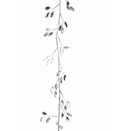 Artificial Garland acrylic silver 120cm
