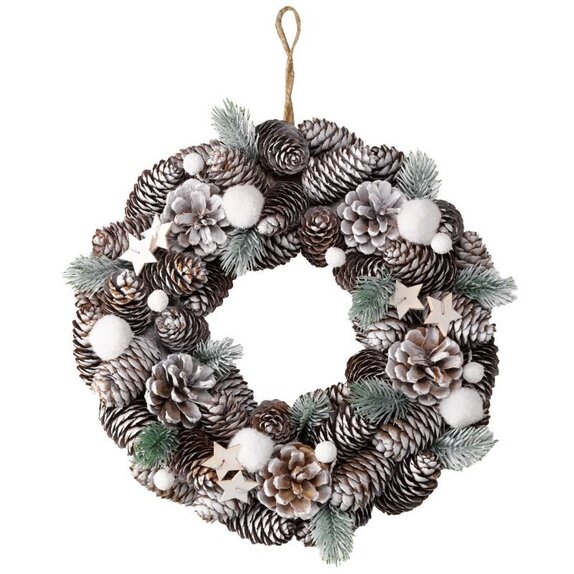 Artificial Wreath FrostPine 36 cm - image 2