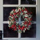Artificial Wreath HollyBerry 50cm