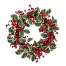 Artificial Wreath HollyBerry 50cm - image 2