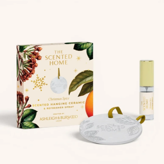 Ashleigh and Burwood - Christmas Spice Scented Ceramic & Spray