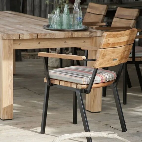 Barlow Tyrie Titan 6 Chair Set (180 table & 6 chairs)
