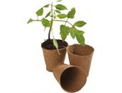 Biodegradable Fibre Pots 48x8cm round