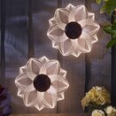 BloomLine Fence And Wall Décor - 2 Pack