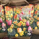 Blooms, Bees & Butterflies Landscape Garden Pastel Shades