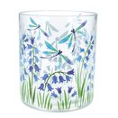 Bluebell/Dragonfly Glass Nite Lite, Lge