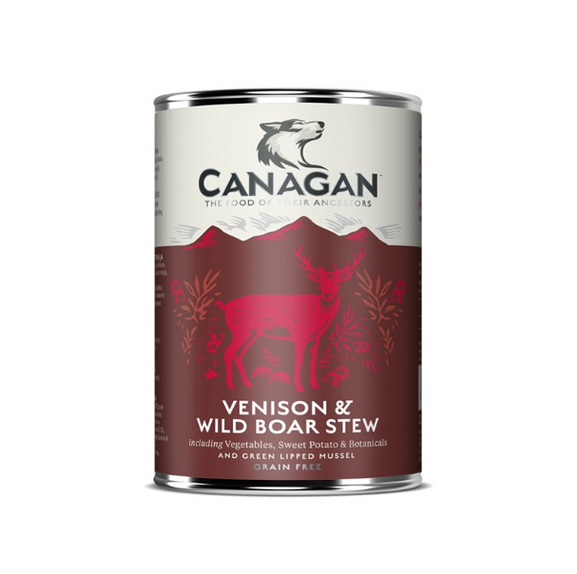 Canagan Can - Venison & Wild Boar Stew For Dogs 400g