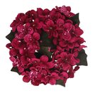 Candle Ring Fuchsia Hydrangea small