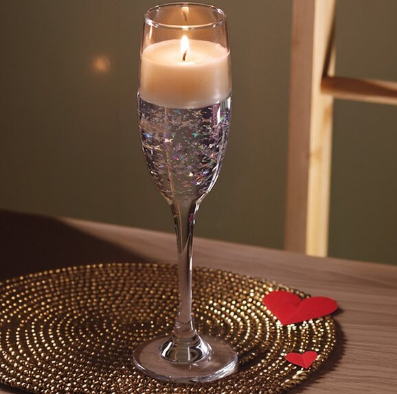 Candle Sante! Flute - Silver