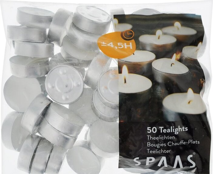 Candle Tealights 4.5 hr burn Bag of 50