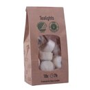 Candle Tealights Eco Bag of 18 White - image 1