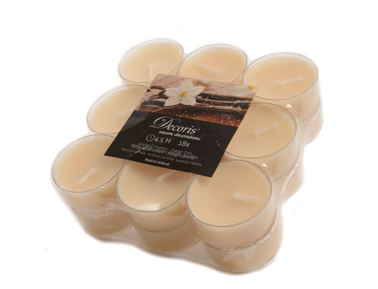 Candle Tealights Scented Vanilla