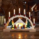 Candlebridge InLit Nativity 10 LED