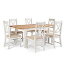 Canterbury 6 Seat Set Butterfly Ext Rect Dining Table