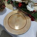 Charger Plate Metallic Gold