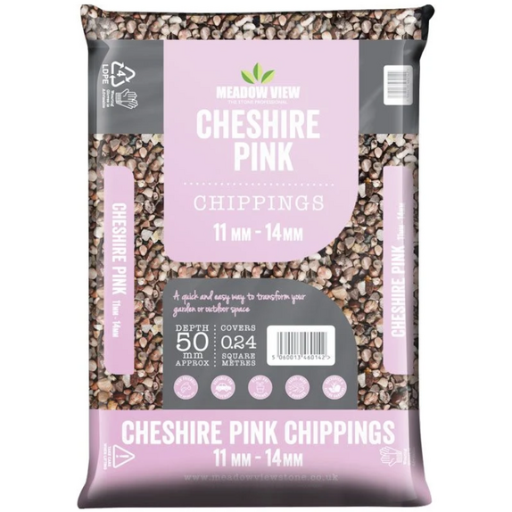 Cheshire Pink Chippings 11-14mm - image 1