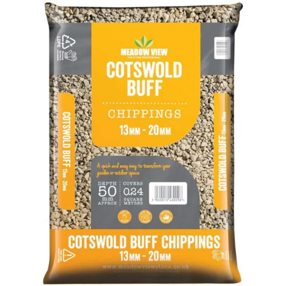 Cotswold Chippings - Buff 13-20mm - image 1