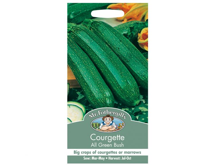 Courgette Seeds All Green Bush - image 1