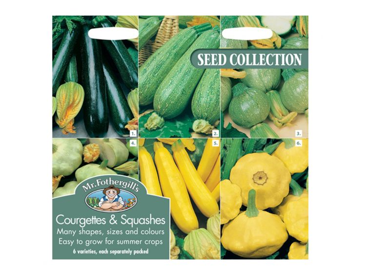 Courgette & Squash Seeds Summer Collection - image 1