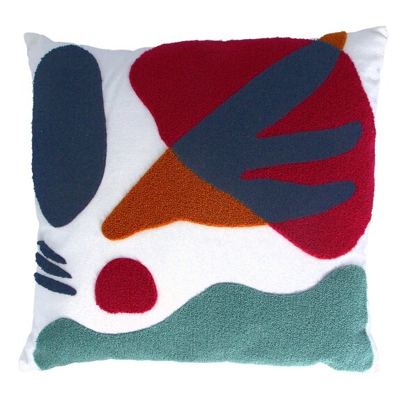 Cushion Abstract Tufted Square