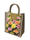 Dahlia Perception Jute Gift Bag